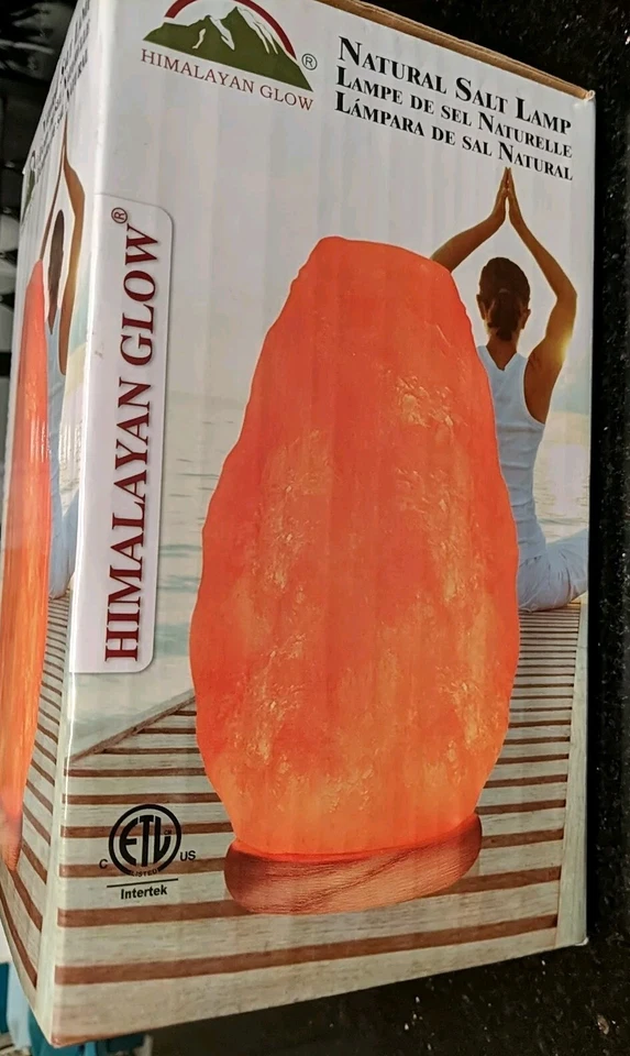 Nueva lámpara de sal del Himalaya Tiabo cristal brillante natural control de atenuación aprobado por UL Foto 2 de 4