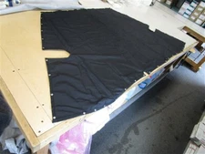 TRACKER TARGA V-18 (2011) WALKTHROUGH BOW COVER DOWCO 684458-14 BLACK BOAT