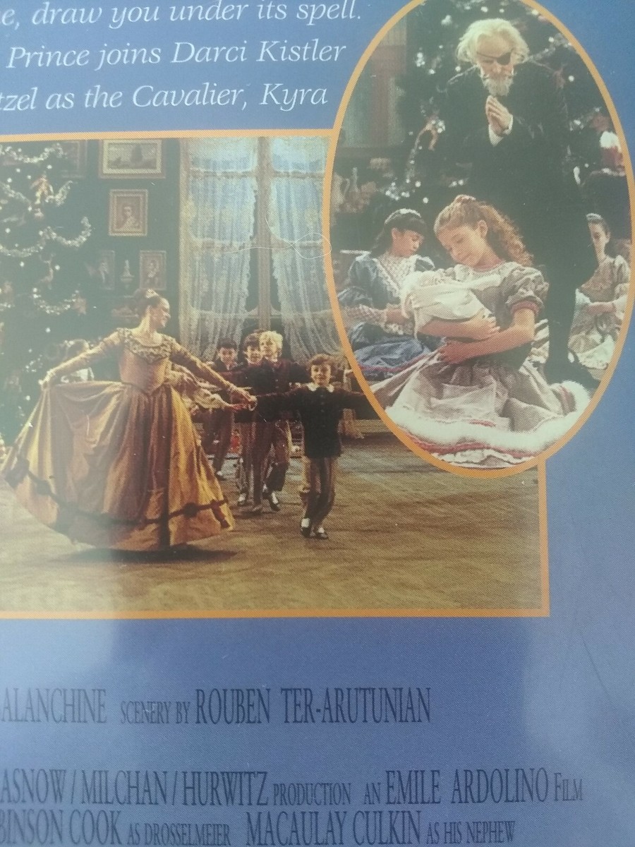 George Balanchine's The Nutcracker VHS Tape 1993 85391300038