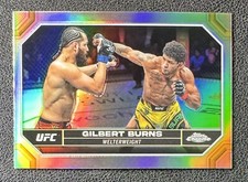 Gilbert Burns Chrome 2024 Refractor #70