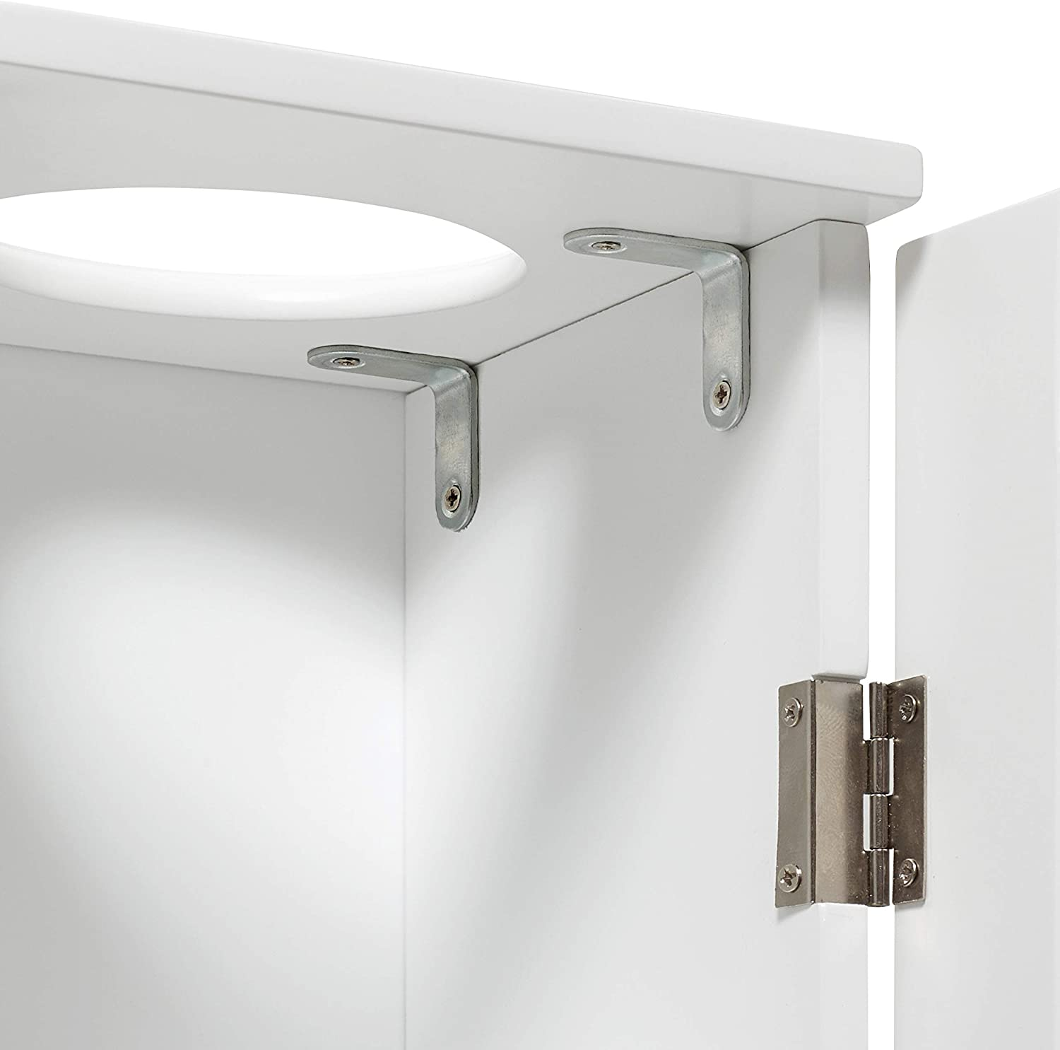 Zenna Home E9153WW Bathroom Storage, 4 Rolls, White 313042027035 eBay