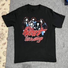 Vintage 1980 Heart Bebe Le Strange Retro Classic Black All Size T-Shirt AM586