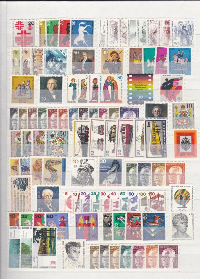Germany WEST BERLIN MNH Collection 1955-1990 compl.+ booklet stamps! CAT 1200EUR - Image 4 of 4