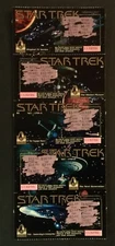 STAR TREK 5 FIRST CONTACT $1 ENTERPRISE SCRATCH LOTTO WINNING TICKETS