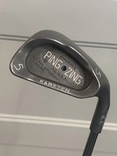 Ping Zing Single 5 Iron Black Dot Karsten JZ Stiff Steel Mens RH 38"