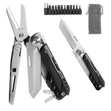 5+11 Funktionen Multitool Multifunktions-Taschenmesser Schweizer Messer Schere