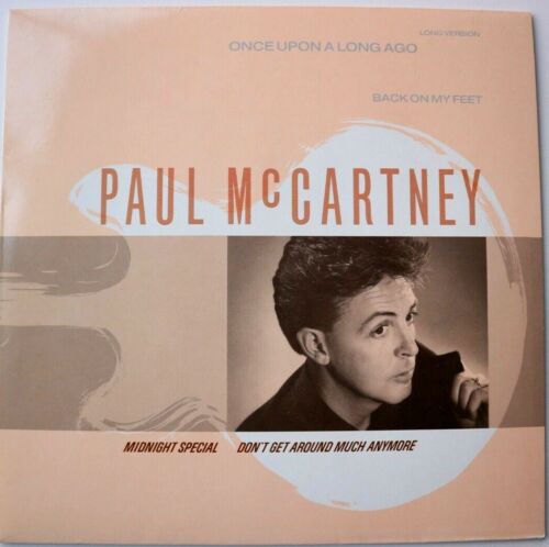 Paul McCartney - Once upon a long ago (Long Version) - maxi vinyl single  - Afbeelding 1 van 7
