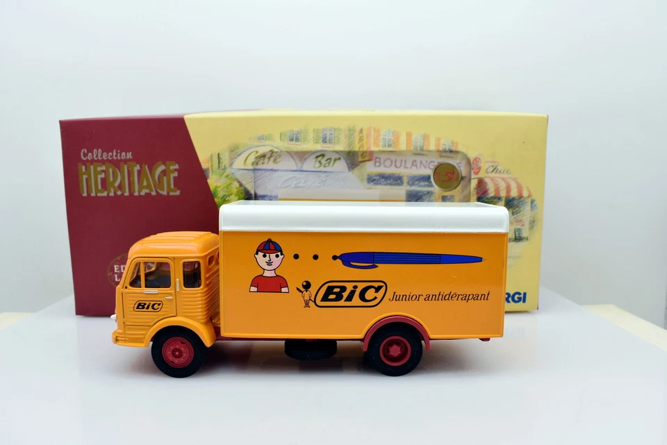 Modellino Camion scala 1:50 Bic UNIC saverne fourgon Corgi diecast modellismo - Immagine 3 di 4