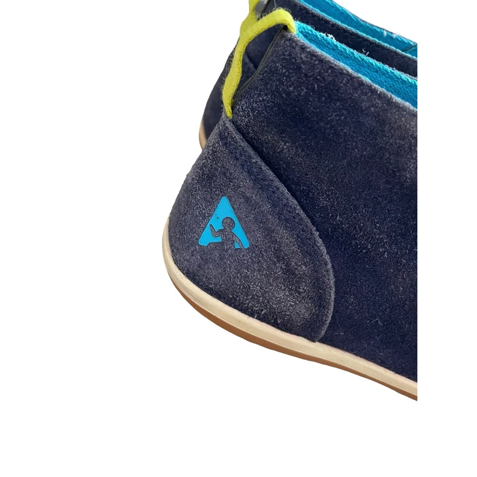 Zapatillas altas de gamuza PLAE Lou azul marino talla niño 2 Foto 4 de 4