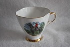 Vintage Windsor Bone China Scalloped Shape RCMP Teacup and Saucer — photo 3