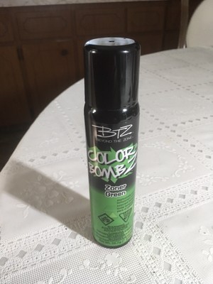 Zoner Green Temporary Hair Color Spray Color Bombz by ...