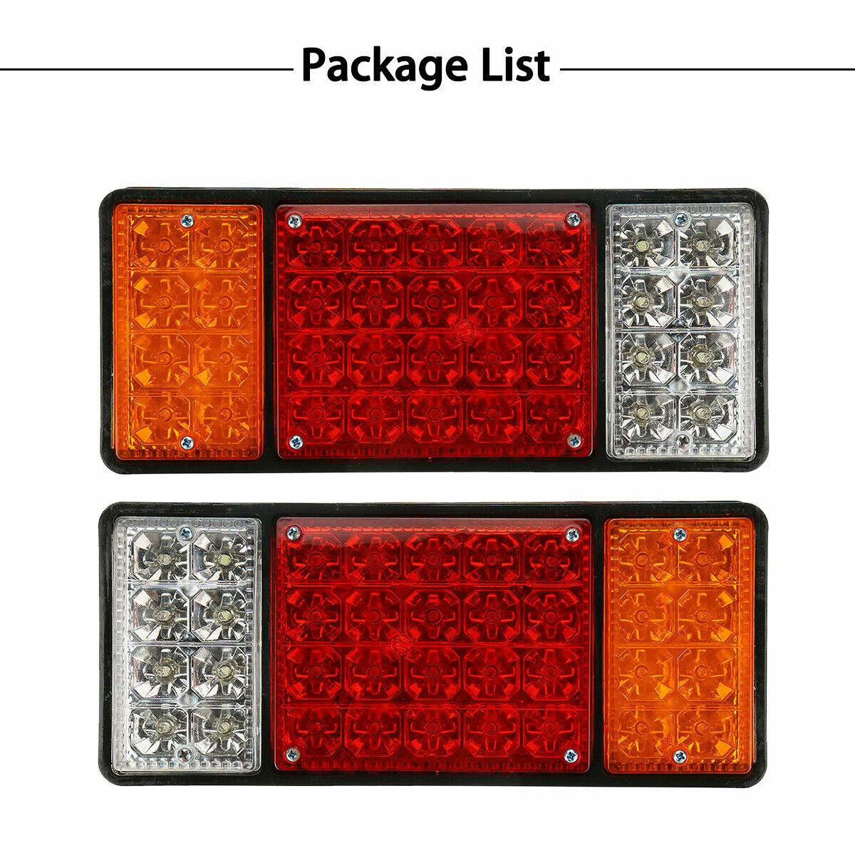 Universal Truck Caravan Boat Rear LED UTE Tail Lights Waterproof