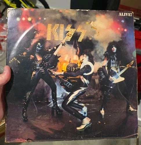 Kiss Alive 1975 Vinyl Ex