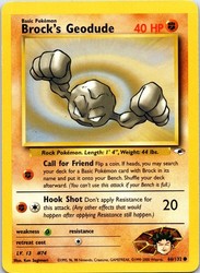 Brock's Geodude 66/132 Gym Heroes