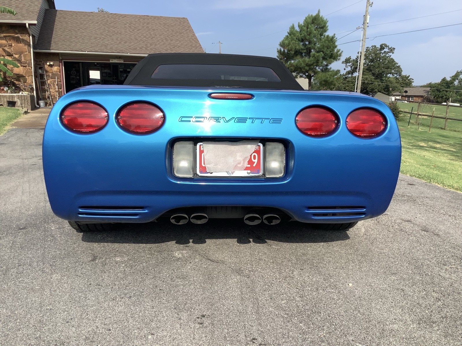 1998 Blue Chevrolet Corvette   | C5 Corvette Photo 8