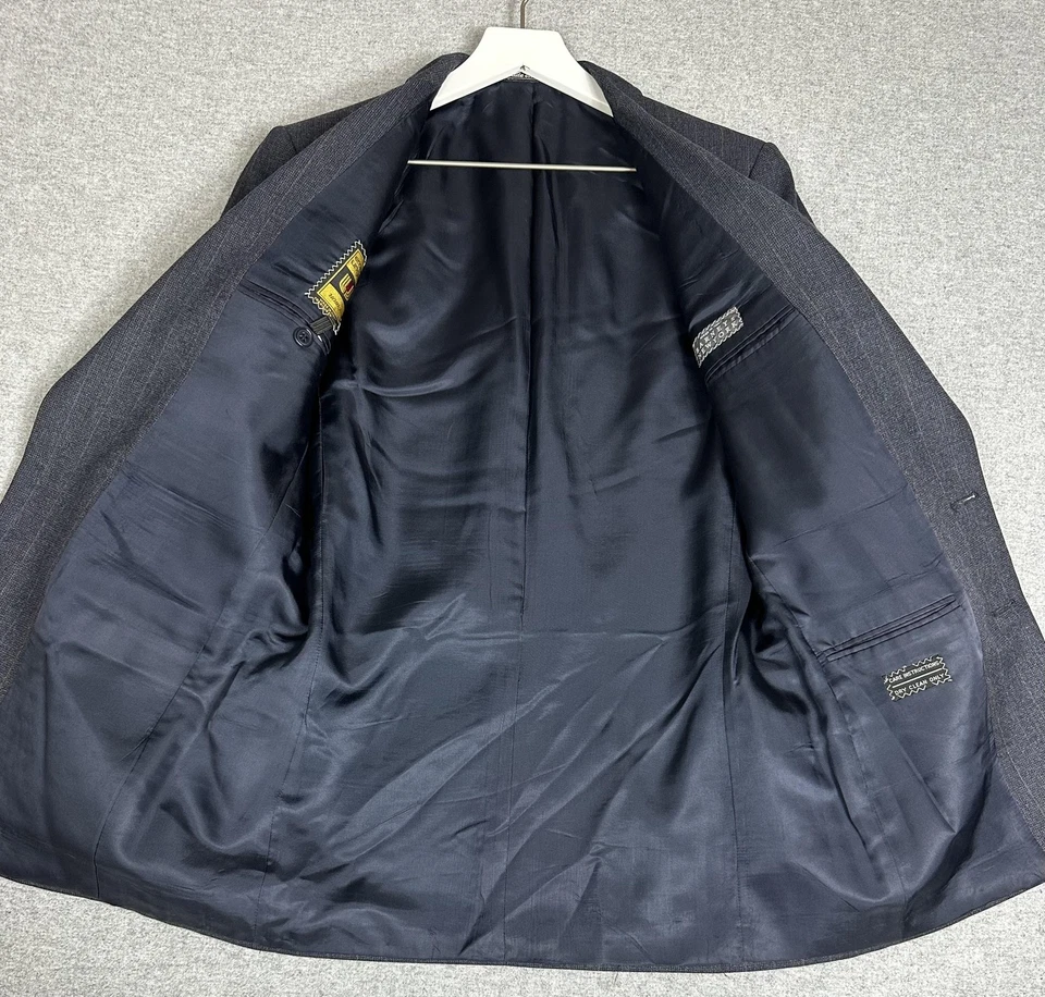 Blazer Emanuel Ungaro Para Hombres 38 Lana A Rayas Hecho en Italia Barneys Nueva York Chaqueta Foto 2 de 4