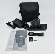 Canon Vixia HF R20 Digital Video Camcorder 32GB SD 20x Zoom Bundle - TESTED