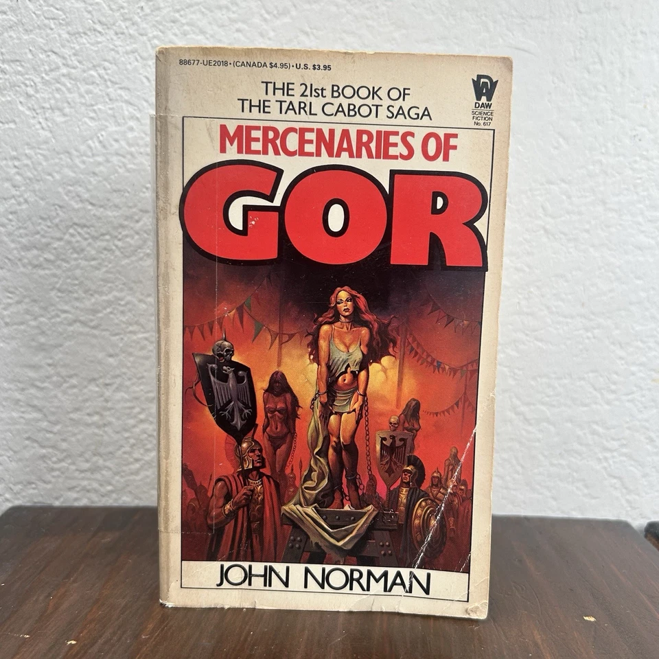 John Norman GOR books, 7 book lot, Series numbers 16, 17, 18, 20, 21, 23, & 24 - Image 4 of 4