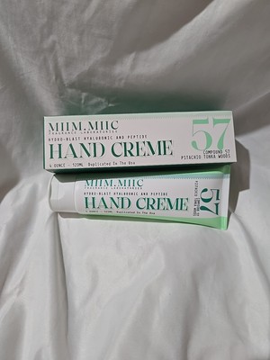 New & Sealed MIIM.MIIC Compound 57 Pistachio Tonka Woods Hand Cream 120ml