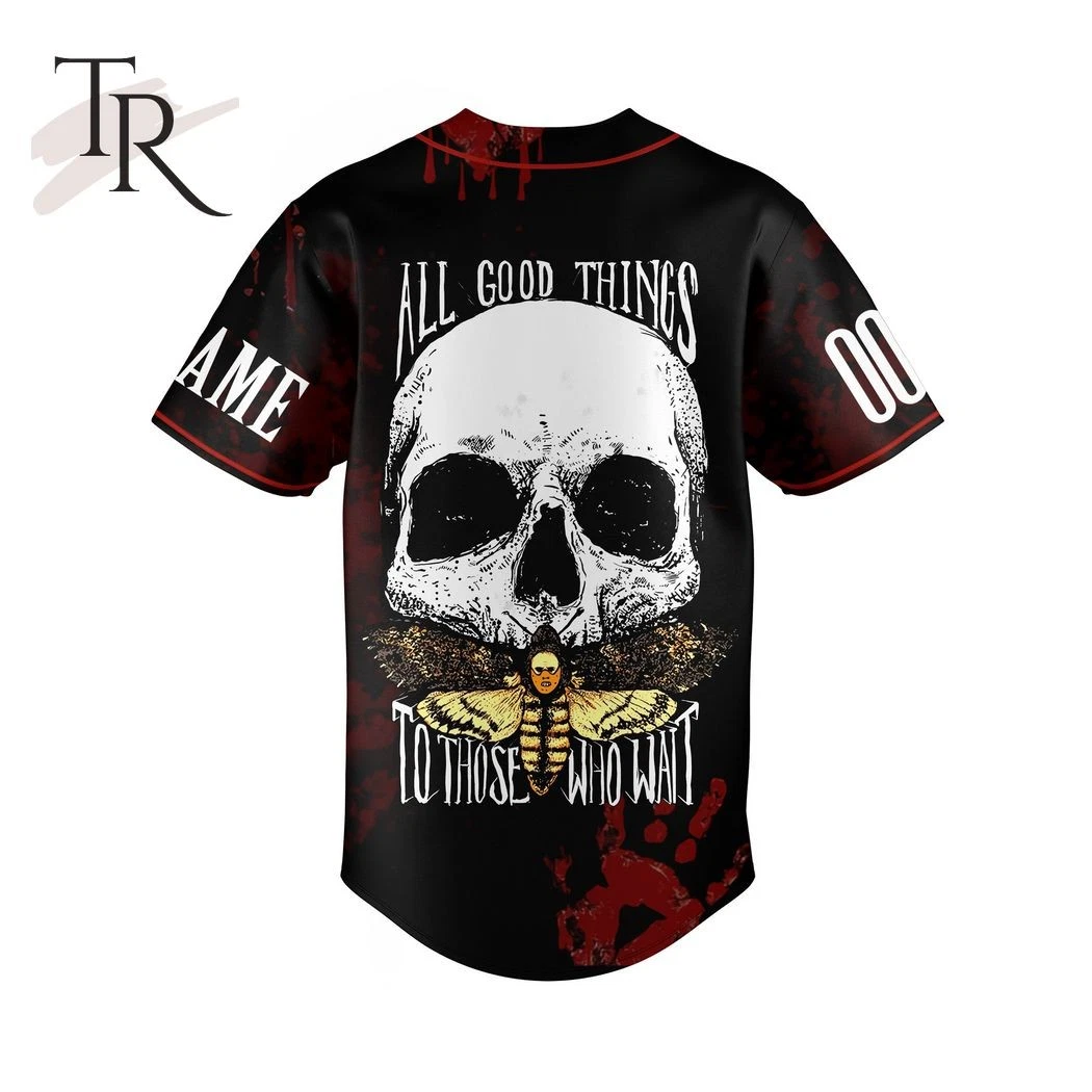 Premium Hannibal Lecter Custom Baseball Jersey