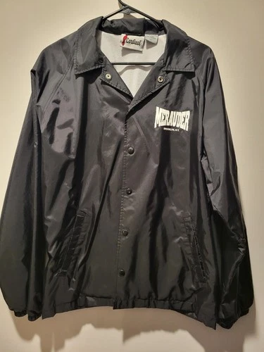 Merauder Hardcore Band Windbreaker Jacket Large NYHC Life Is Pain Rare - product listing photo