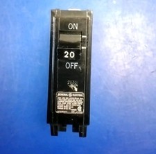 GE General Electric THQB 20-Amp 1-Pole Breaker Lot Of 5 