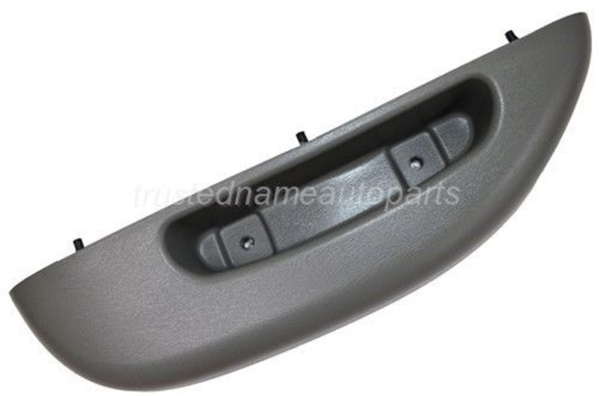 fits 1996 to 2002 Savana 2500 Interior Door Armrest Pewter Gray Front Left