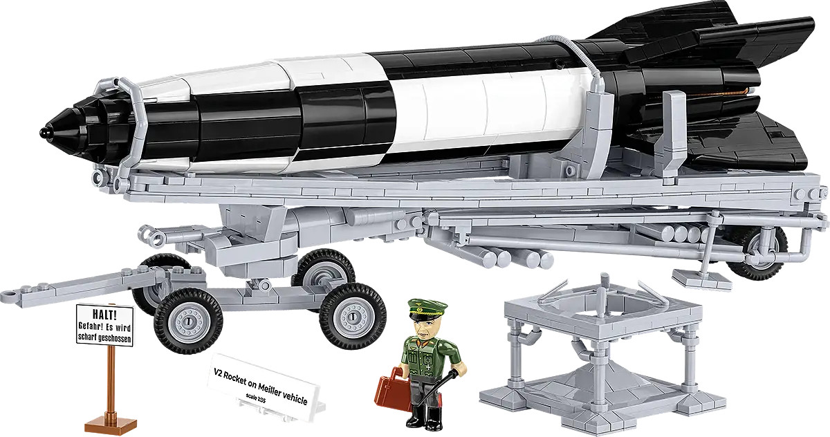 COBI-3120 V2 Rocket & Transporter EXECUTIVE EDITION Building Brick Model 1191pcs
