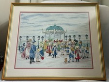 Tous nos jours d'hier point de croix DMC - Bandstand by Ocean - Faye Whittaker