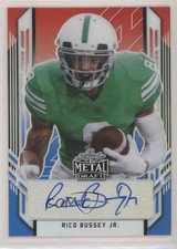 2021 Leaf Metal Draft Red White & Blue Rainbow /10 Rico Bussey Jr Auto 0c6