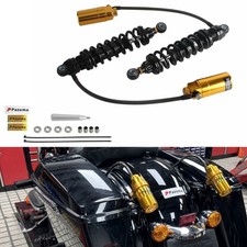 Remote Reservoir Suspension Shocks For Harley Touring Glide Road King 1990-2025