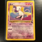 Mew Promo #8 Vintage Pokemon Card WOTC Black Star 2000 Sugimori