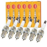 6X Ngk 5860 BCP6E ZüNdkerze FüR MERCEDES-BENZ W202 W124 W463 W140 R129 M104