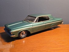 Johan 1963 Plymouth Fury 2 Door Coupe Dealer Promo 1:25 Model Car
