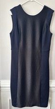 Tory Burch Women’s Short Sleeve Navy Dress Size M