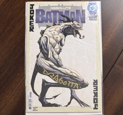 Absolute Batman #15 Cover A *SIGNED* Nick Dragotta 1st Full Absolute Joker