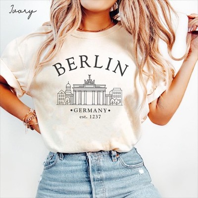 Berlin Unisex Shirt Travel Gift Germany Trip Lovers Souvenir Tee