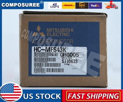 1PC Mitsubishi HC-MFS43K AC Servo Motor New In Box Expedited Shipping HCMFS43K