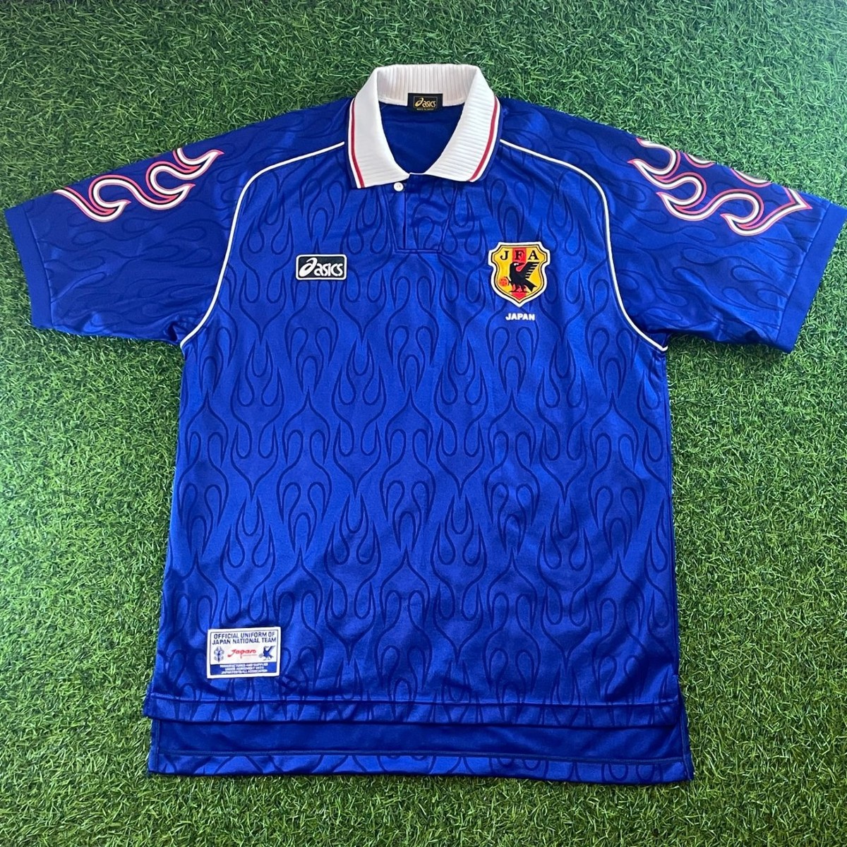 JAPAN 日本代表 1998 ユニフォーム - M Japan 1998 Official Jersey Shirt Kit - JPN XL - Vintage, World Cup