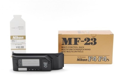 Nikon F4S、MF-23付　#3540 Near MINT in Box] Nikon MF-23 Multi Control Data Back for F4 F4S