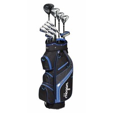 Hogan Golf FW-817 Men Right Graphite Golf Clubs Set With Cart bag, Senior Flex