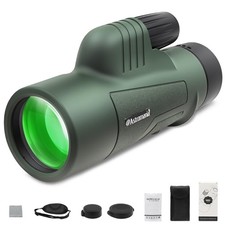 Astromania 10X42 BAK4 High Power Prism Monoculars, Waterproof, Compact Handhe...