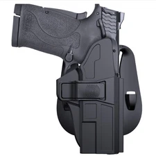 Paddle Holster for M&P Shield 9mm EZ, Right-Handed OWB Holster for S&W M&P Sh...