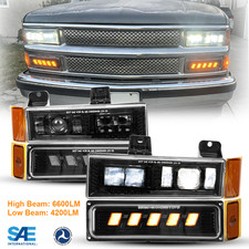 Led Leheadlight Bumper Side Marker Lamp For Chevy Ck 1500 2500 3500 1994-1999 Led Leheadlight Bumper Side Marker Lamp For Chevy Ck 1500 2500 3500 1994-1999