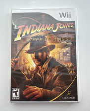 LucasArts Indiana Jones and the Staff of Kings Nintendo Wii NTSC-U/C 2009 T