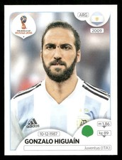 2018 Panini World Cup Russia Stickers #291 Gonzalo Higuaín