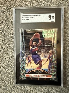1992-93 Topps Stadium Club Beam Team #15 Charles Barkley SGC 9