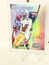 2016 Panini Prizm Collegiate Draft Calvin Johnson Georgia Tech #16