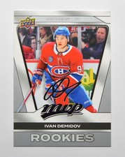 2025-26 Upper Deck MVP Silver Script #233 Ivan Demidov SP
