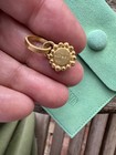 Stephanie Albertson Diamond Custom 22k Gold Small Pendant with Flat Bail — photo 9